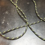 Green and black rope